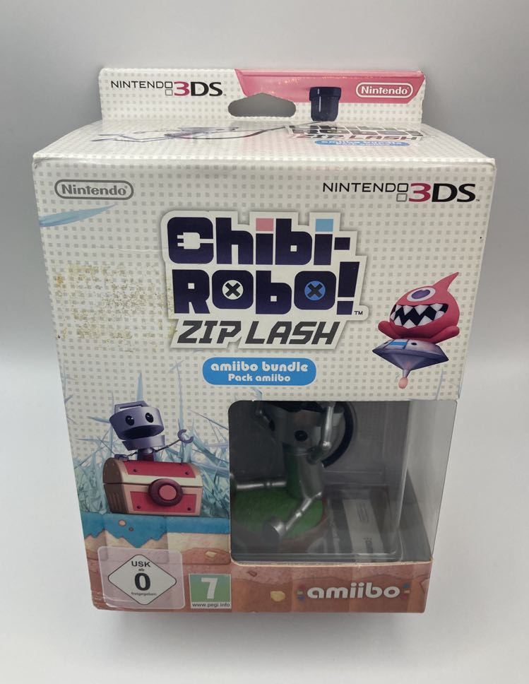 Chibi-Robo! Zip Lash Amiibo Bundle