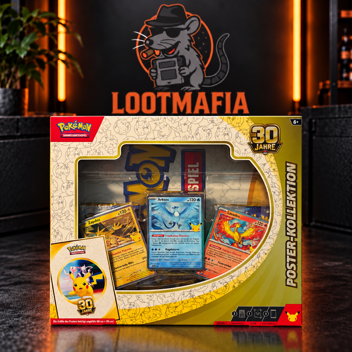 Pokemon TCG 30 Jahre Poster-Kollektion