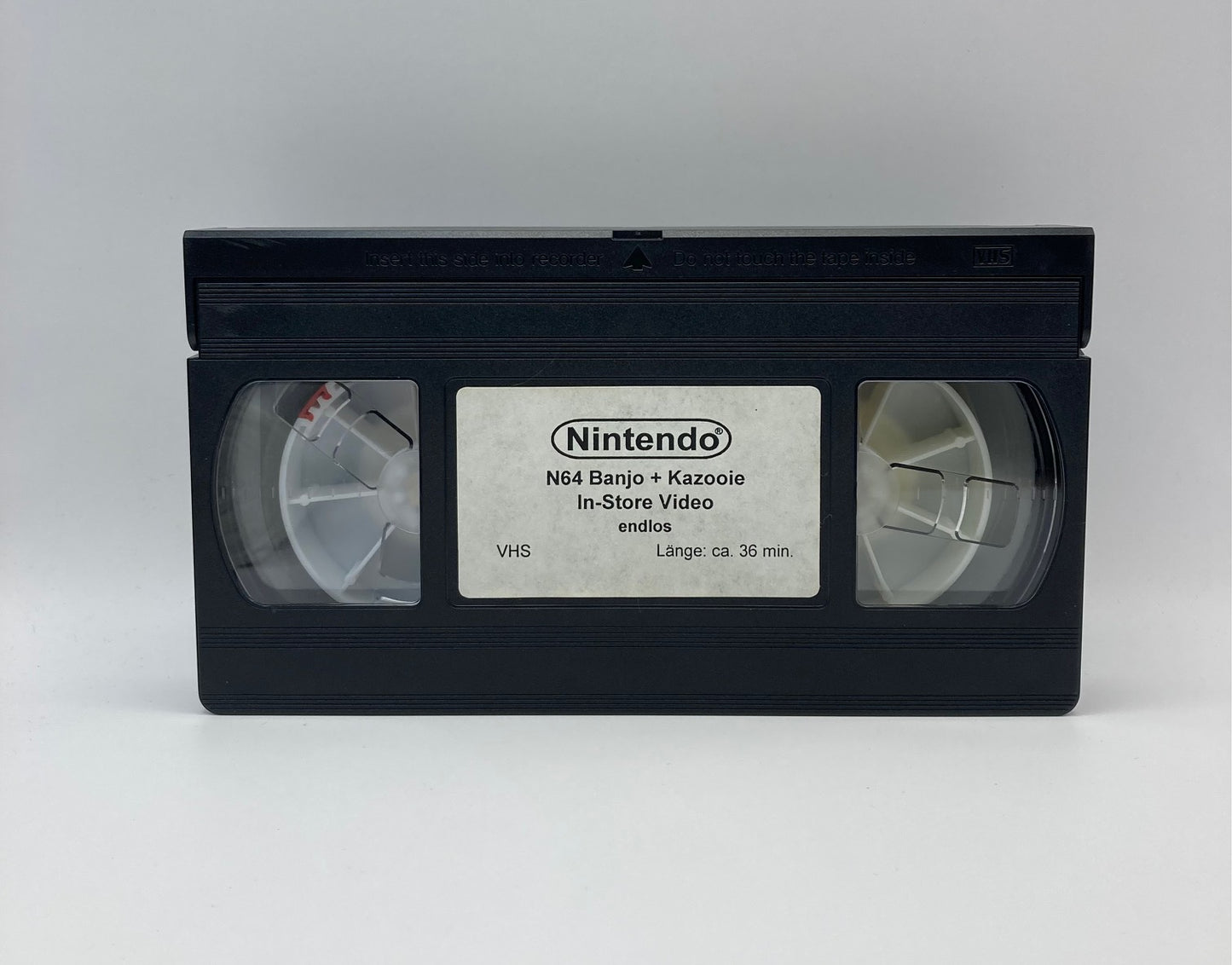 N64 Banjo + Kazooie In-Store Video VHS