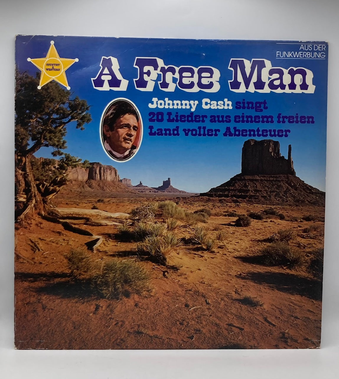 Johnny Cash - A Free Man Vinyl LP