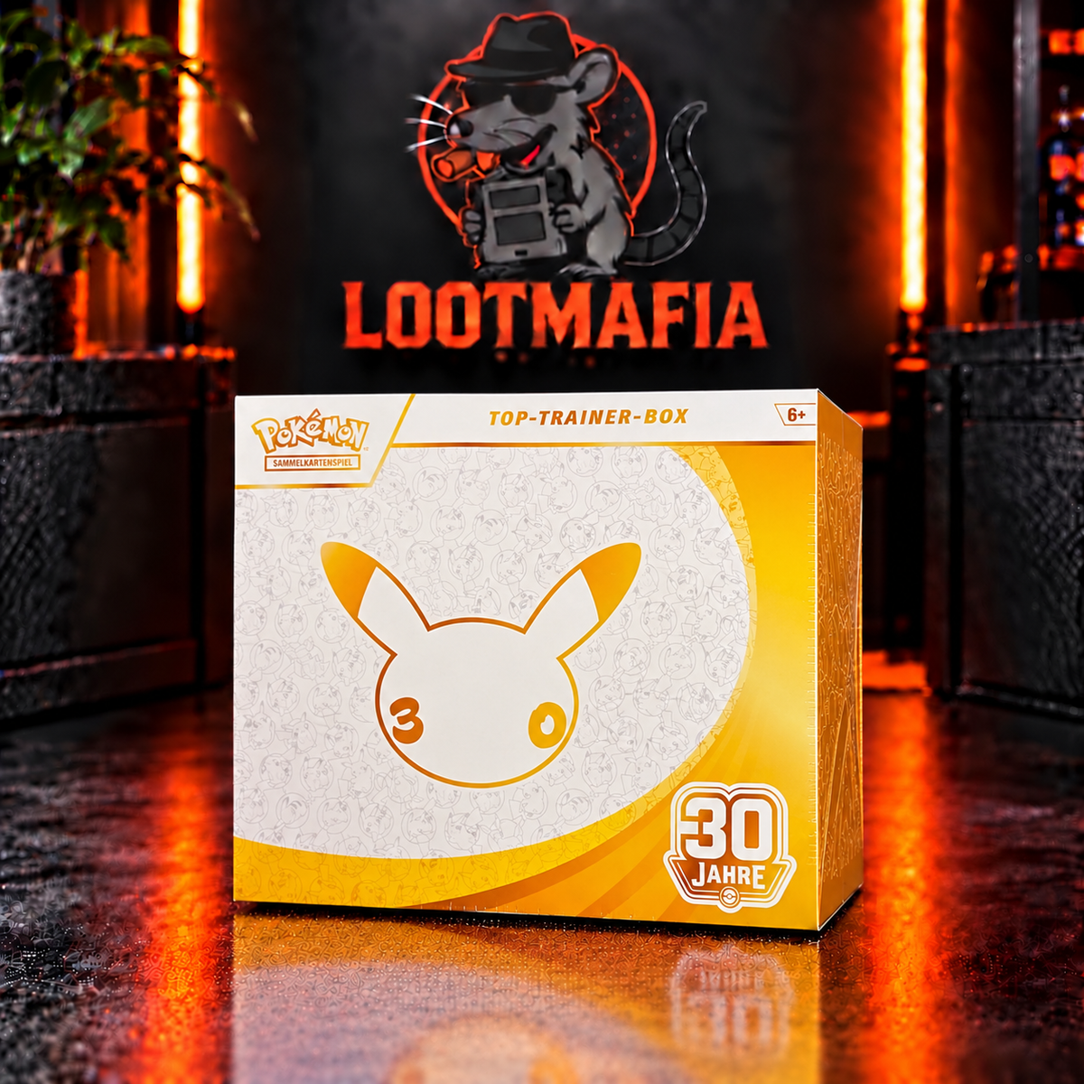 Pokemon TCG 30 Jahre Pokémon Top Trainer Box DE