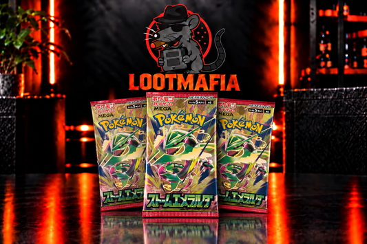 Pokemon TCG 3x Booster Storm Emeralda JP