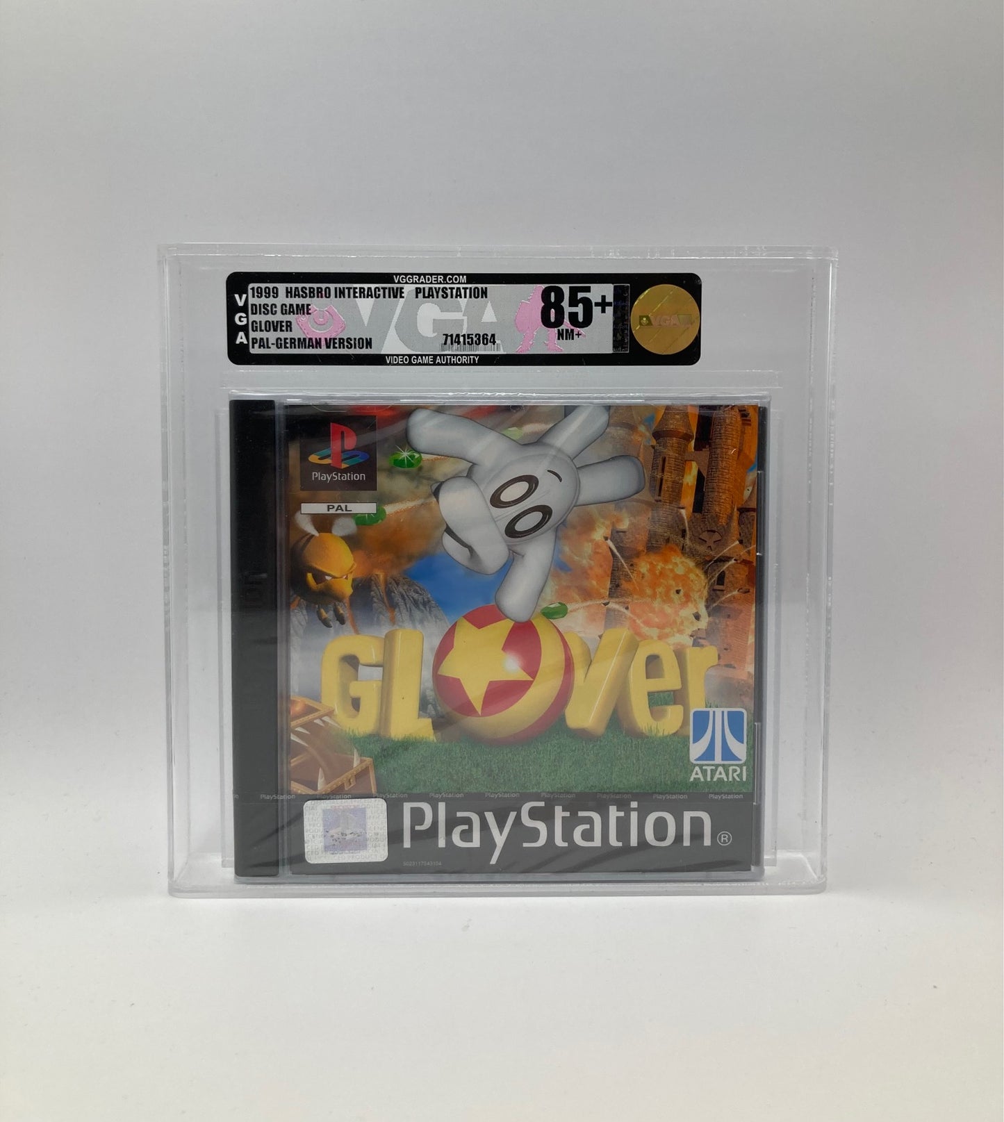 Glover VGA 85+ / Playstation 1 / German Version