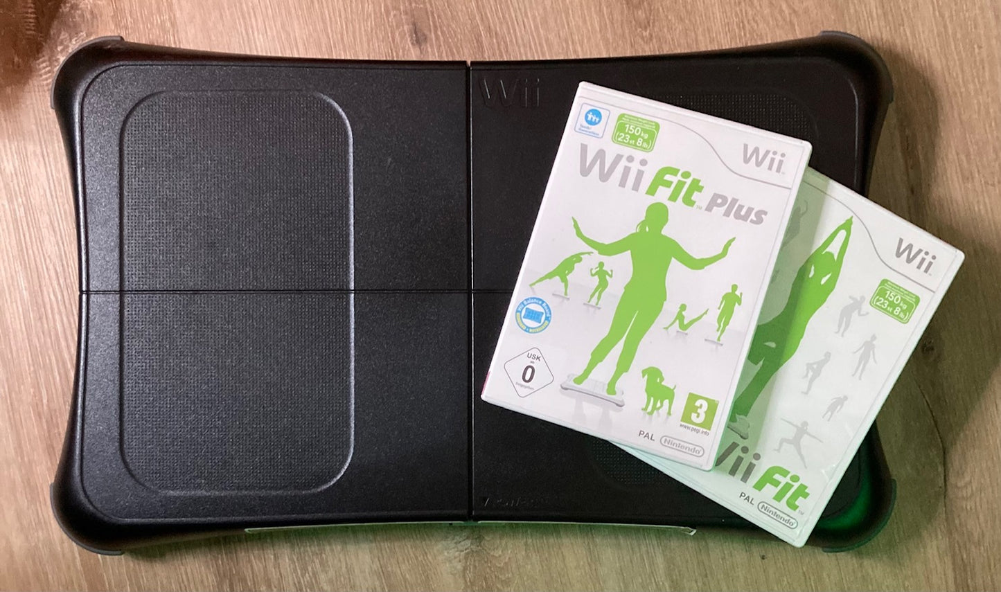Wii Fit u. Wii Fit Plus inkl. Wii Balance Board