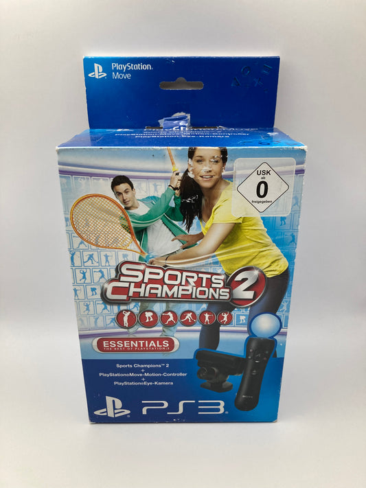 Sports Champions 2 Essentials + Move Controller + Eye Kamera Bundle