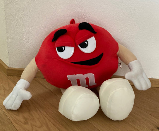 M&M Red Plüschfigur