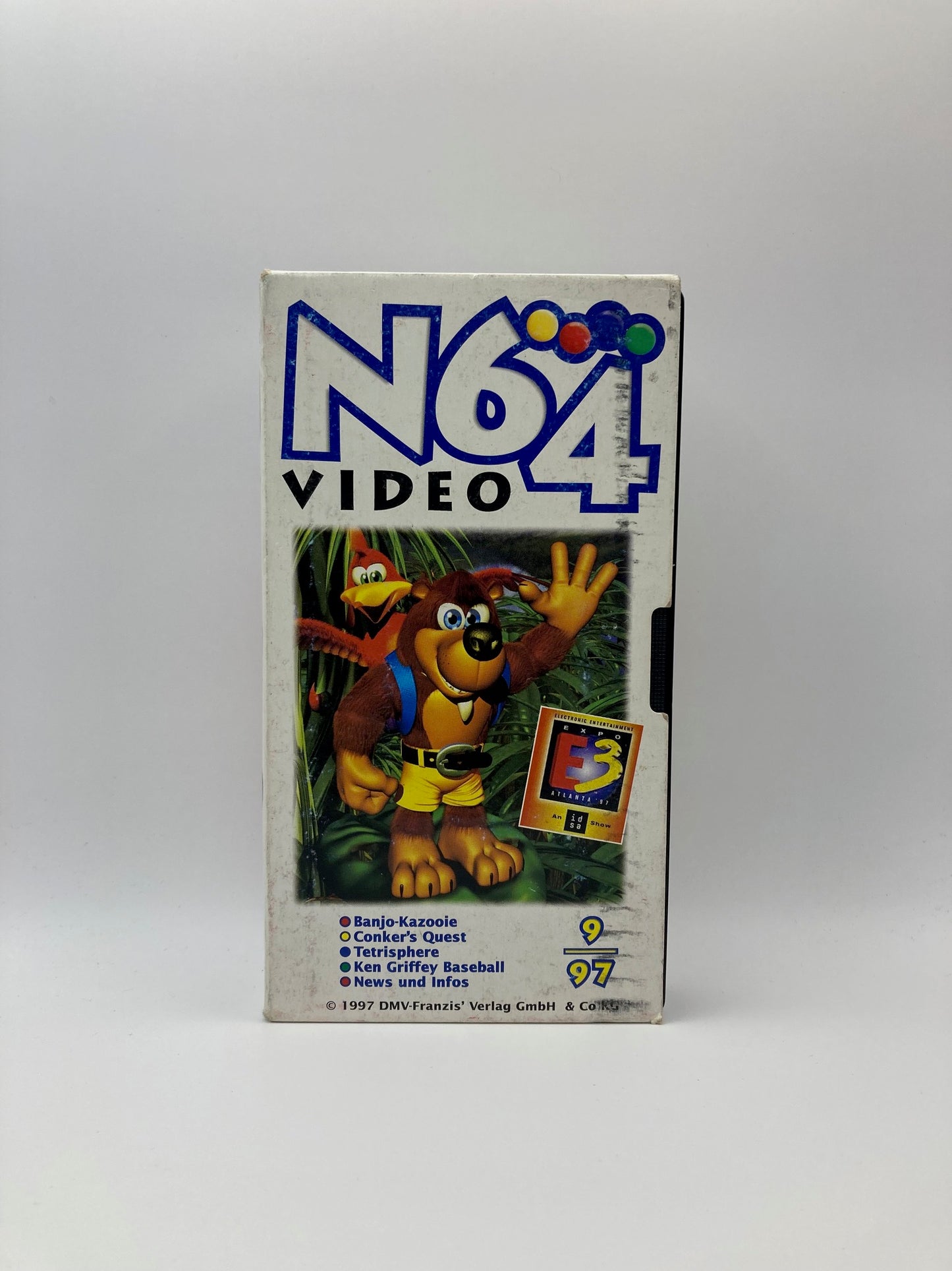 N64 Video 9/97 VHS Kasette